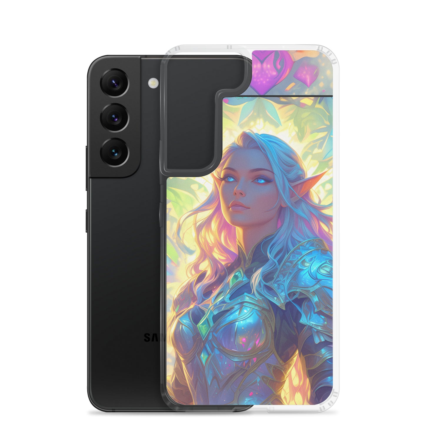 Clear Case for Samsung® Half-Elf Cleric #2