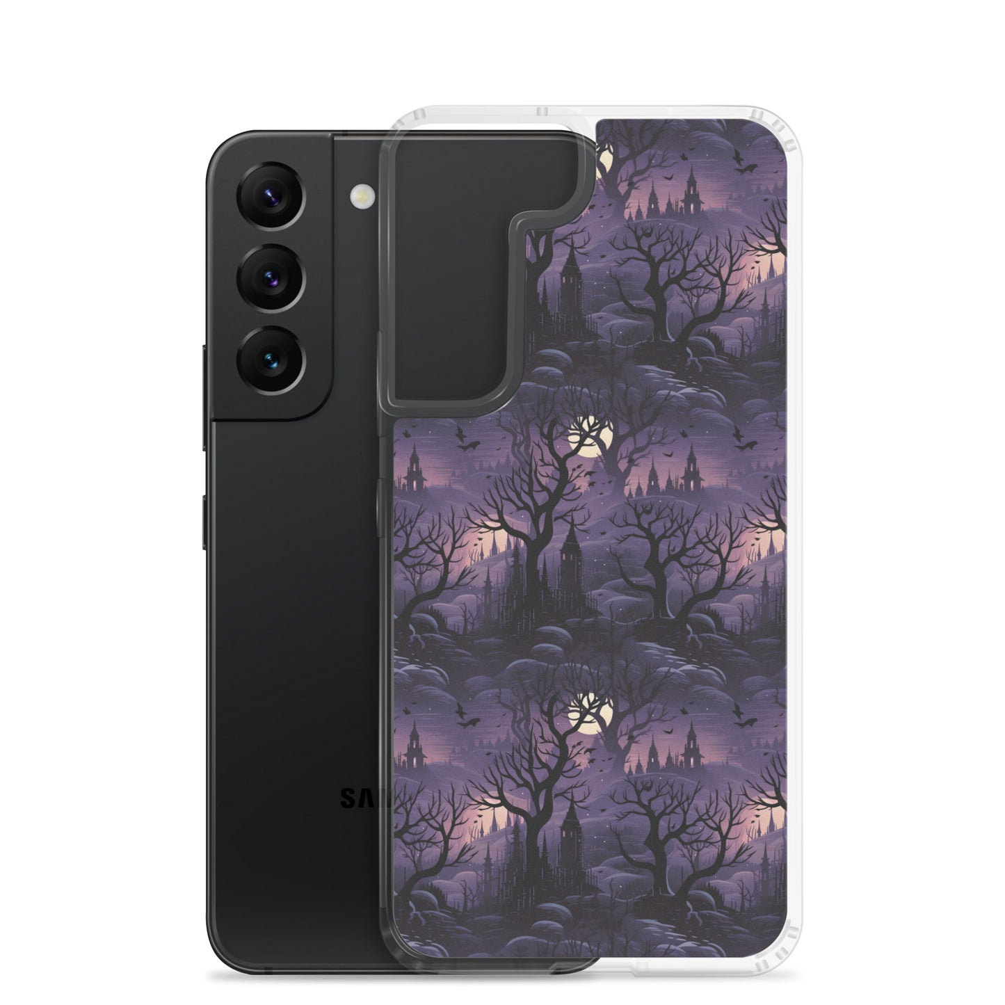Clear Case for Samsung® Halloween Spooky Forest