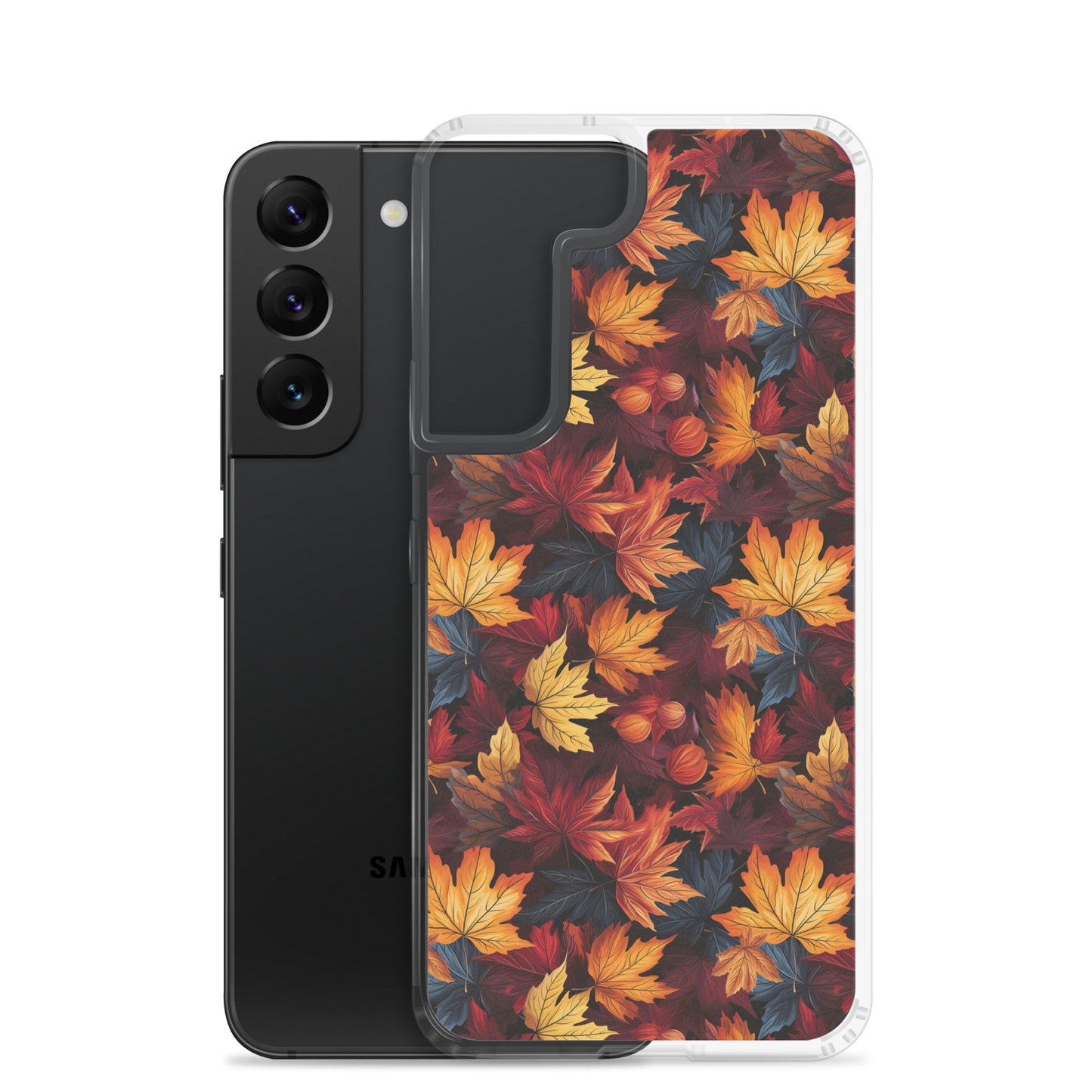 Clear Case for Samsung® Autumn Leaves Scatter