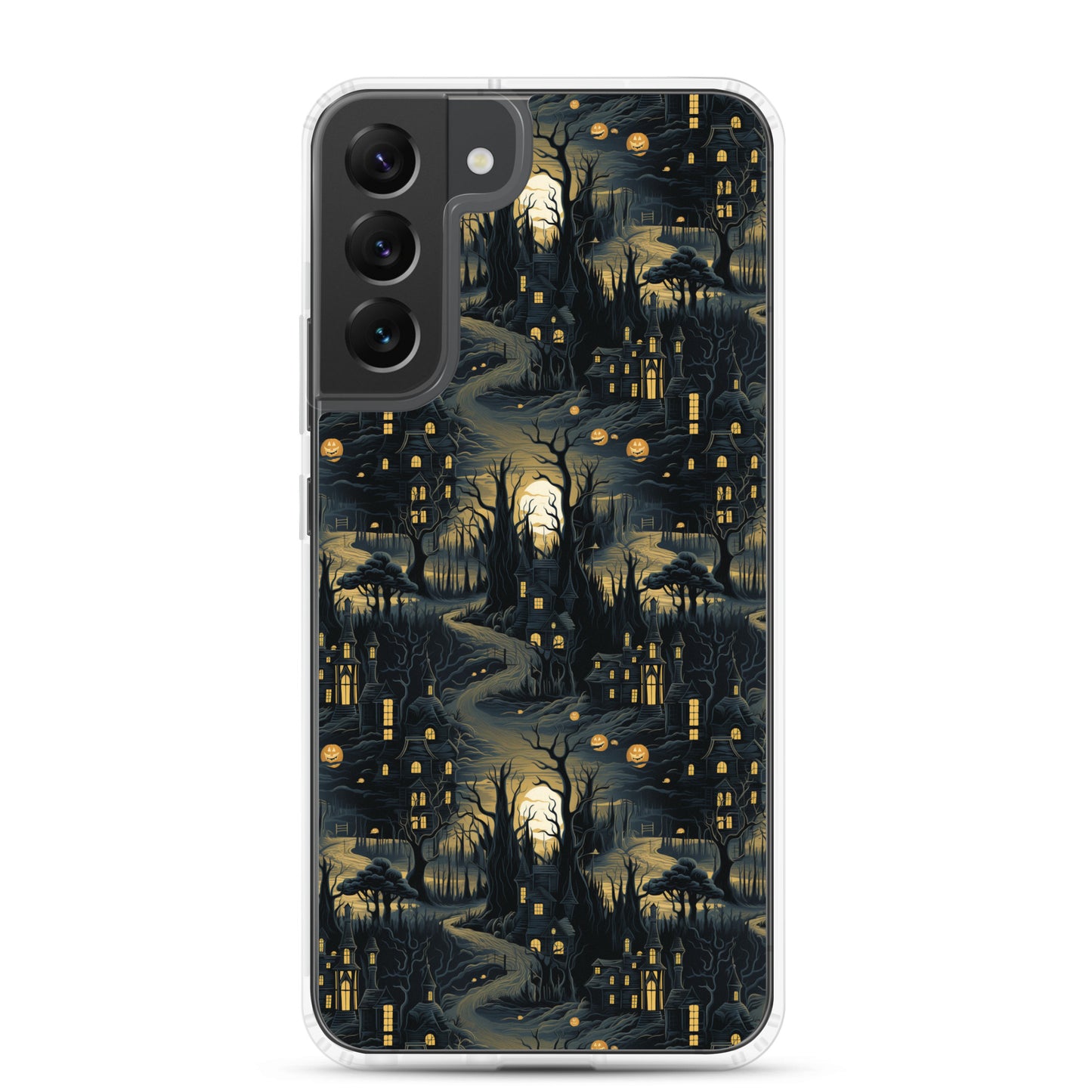 Clear Case for Samsung® Halloween Haunted House