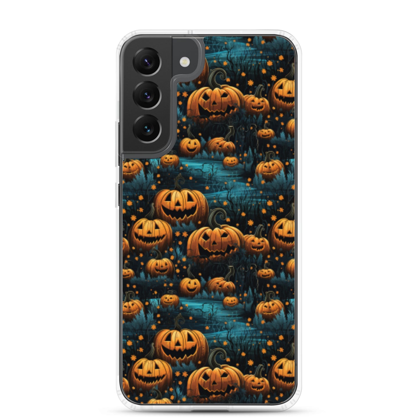 Clear Case for Samsung® Halloween Pumpkin Patch