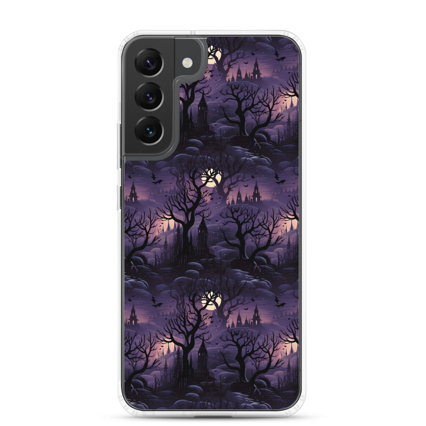 Clear Case for Samsung® Halloween Spooky Forest