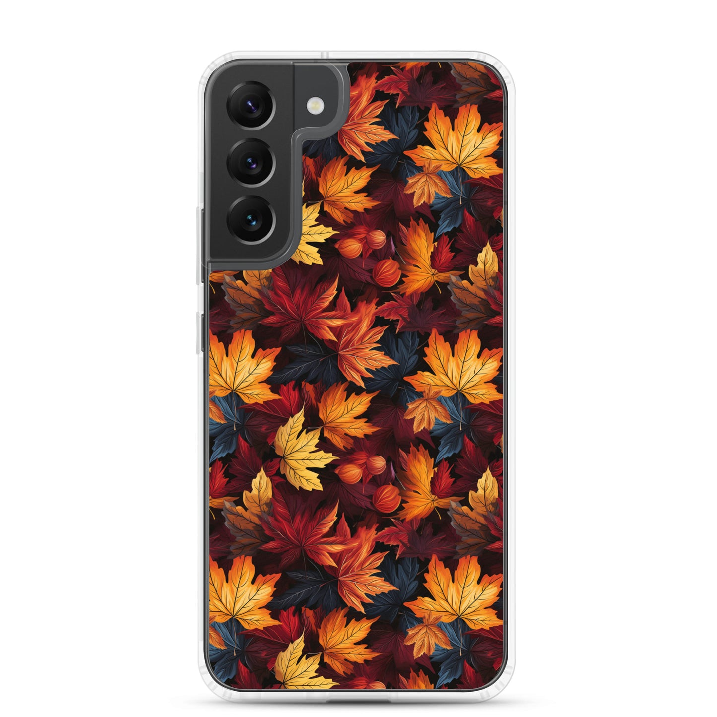 Clear Case for Samsung® Autumn Leaves Scatter