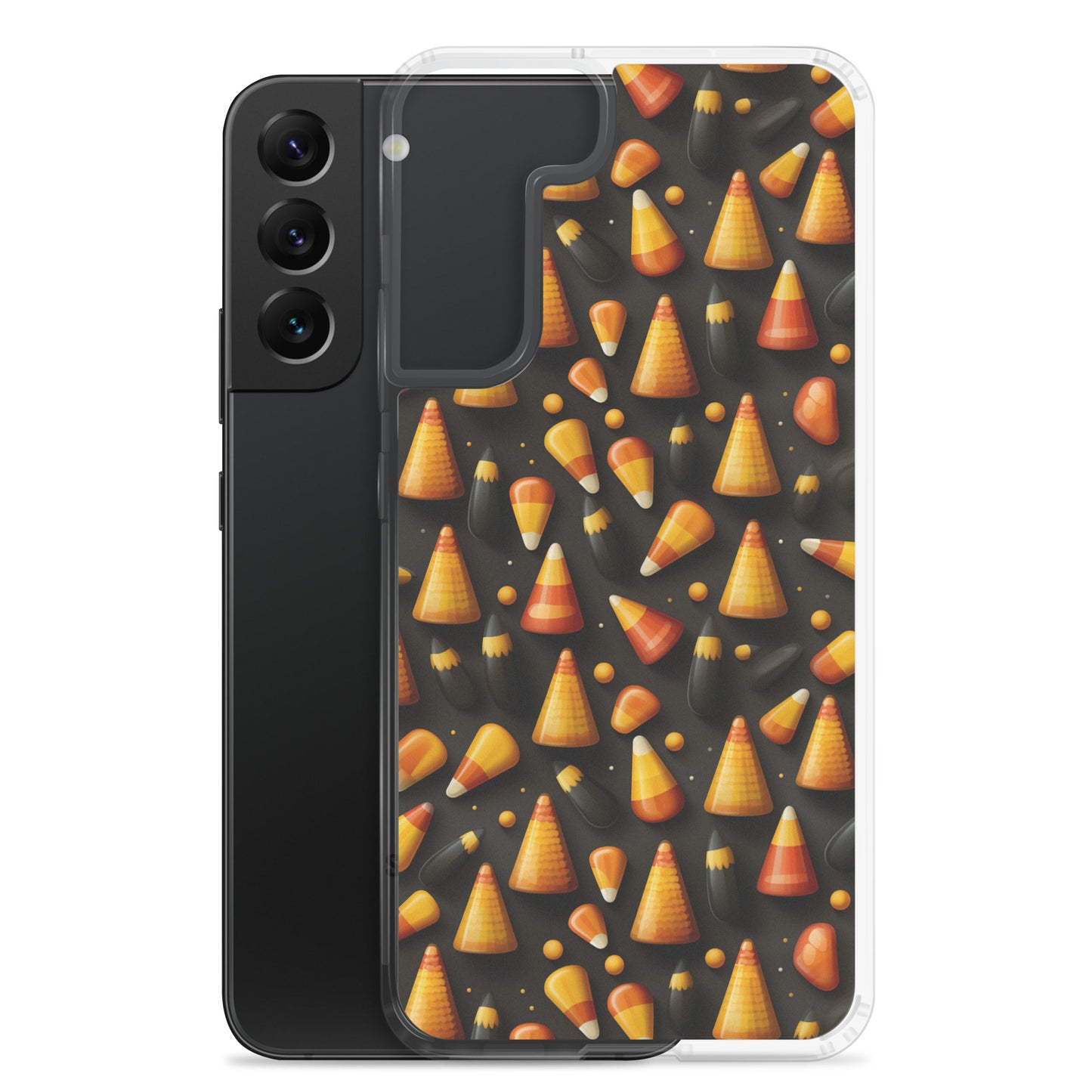 Clear Case for Samsung® Halloween Candy Corn #2