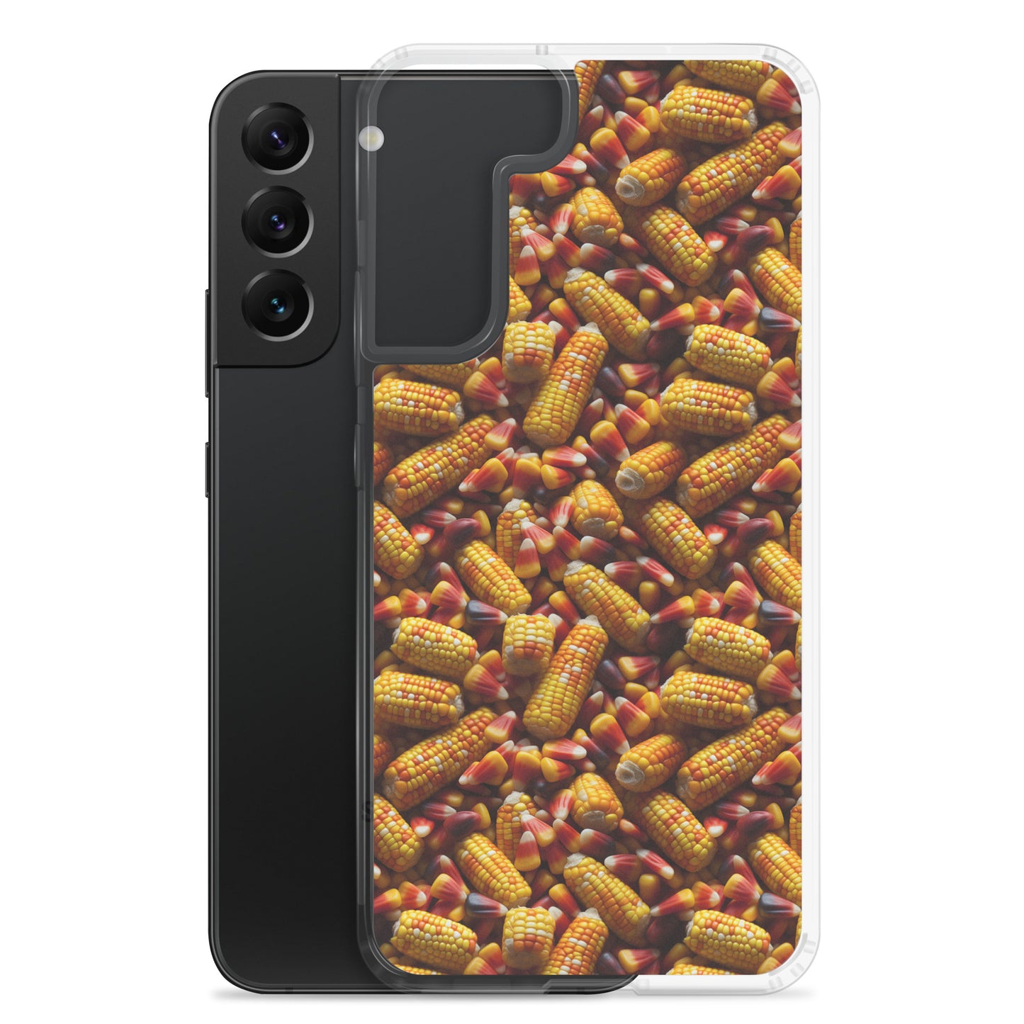 Clear Case for Samsung® Halloween Candy Corn