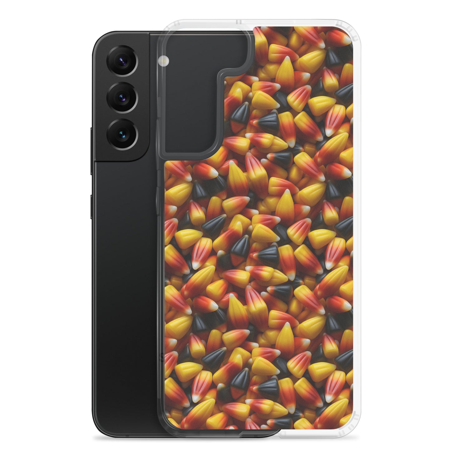 Clear Case for Samsung® Halloween Candy Corn #3