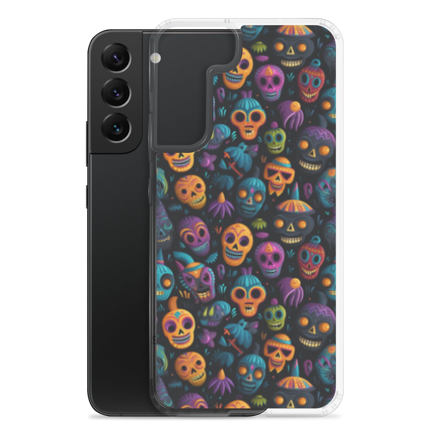 Clear Case for Samsung® Halloween Masks