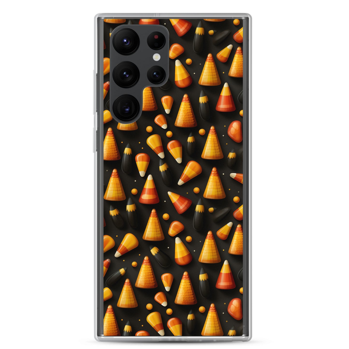 Clear Case for Samsung® Halloween Candy Corn #2