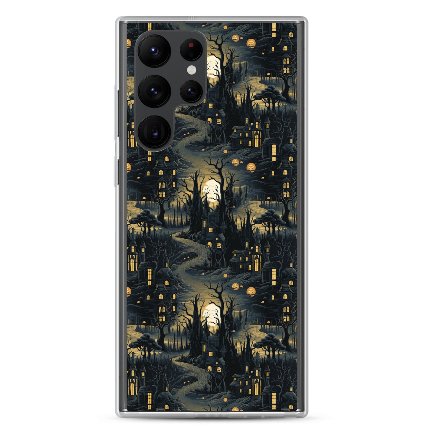Clear Case for Samsung® Halloween Haunted House