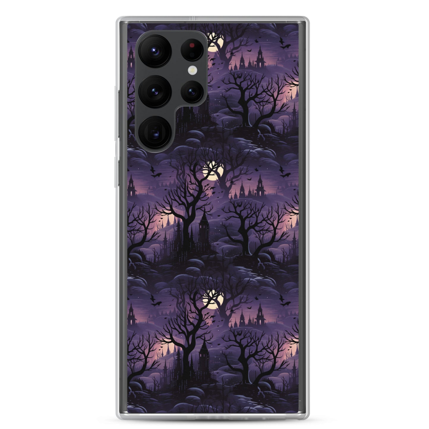 Clear Case for Samsung® Halloween Spooky Forest
