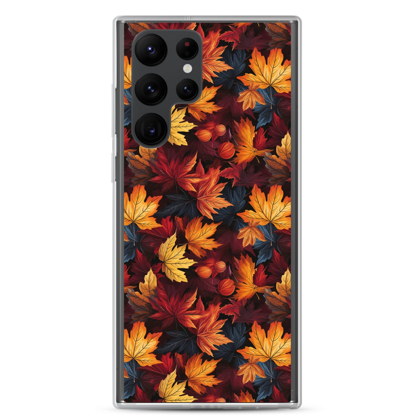 Clear Case for Samsung® Autumn Leaves Scatter
