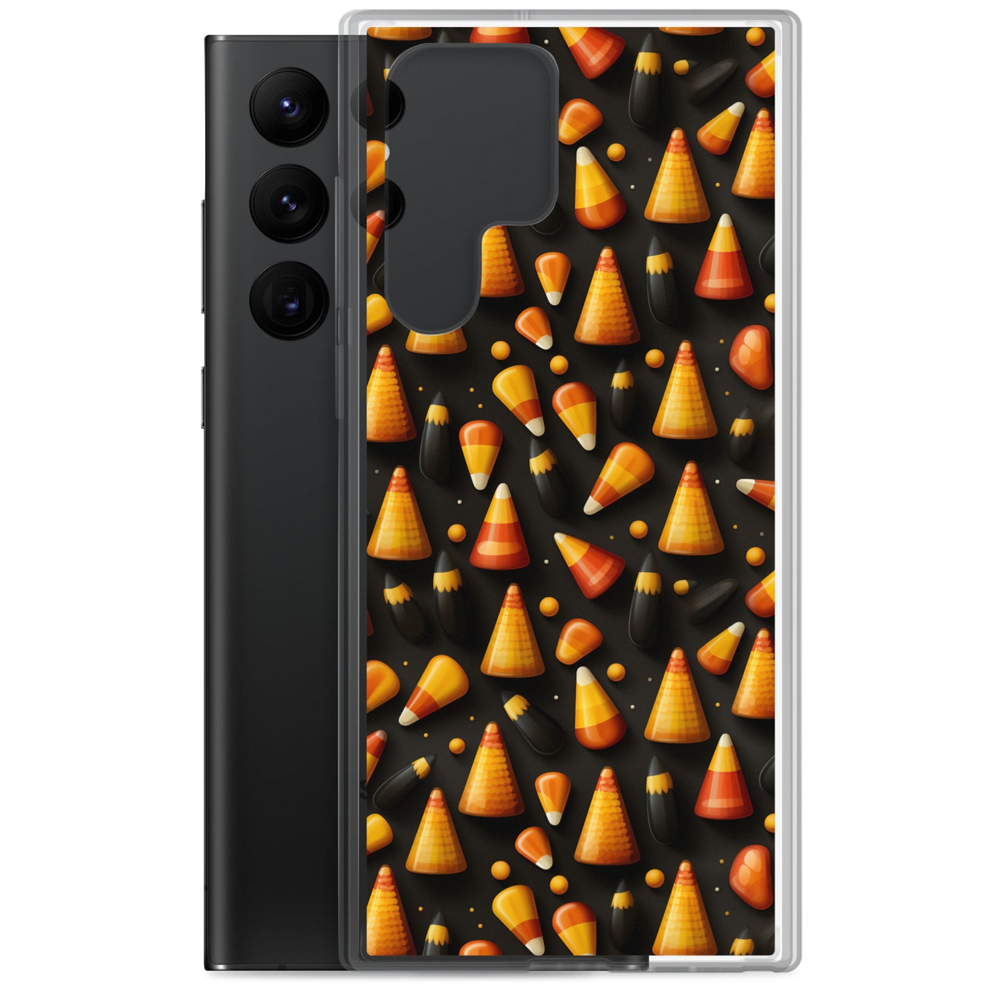Clear Case for Samsung® Halloween Candy Corn #2