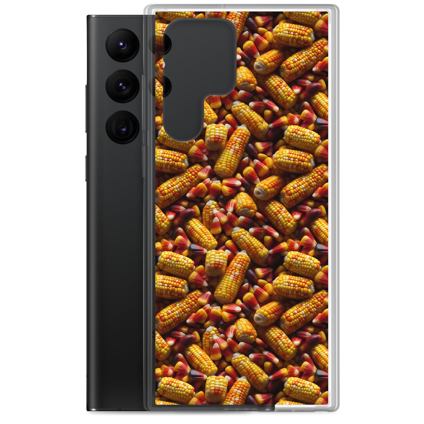 Clear Case for Samsung® Halloween Candy Corn