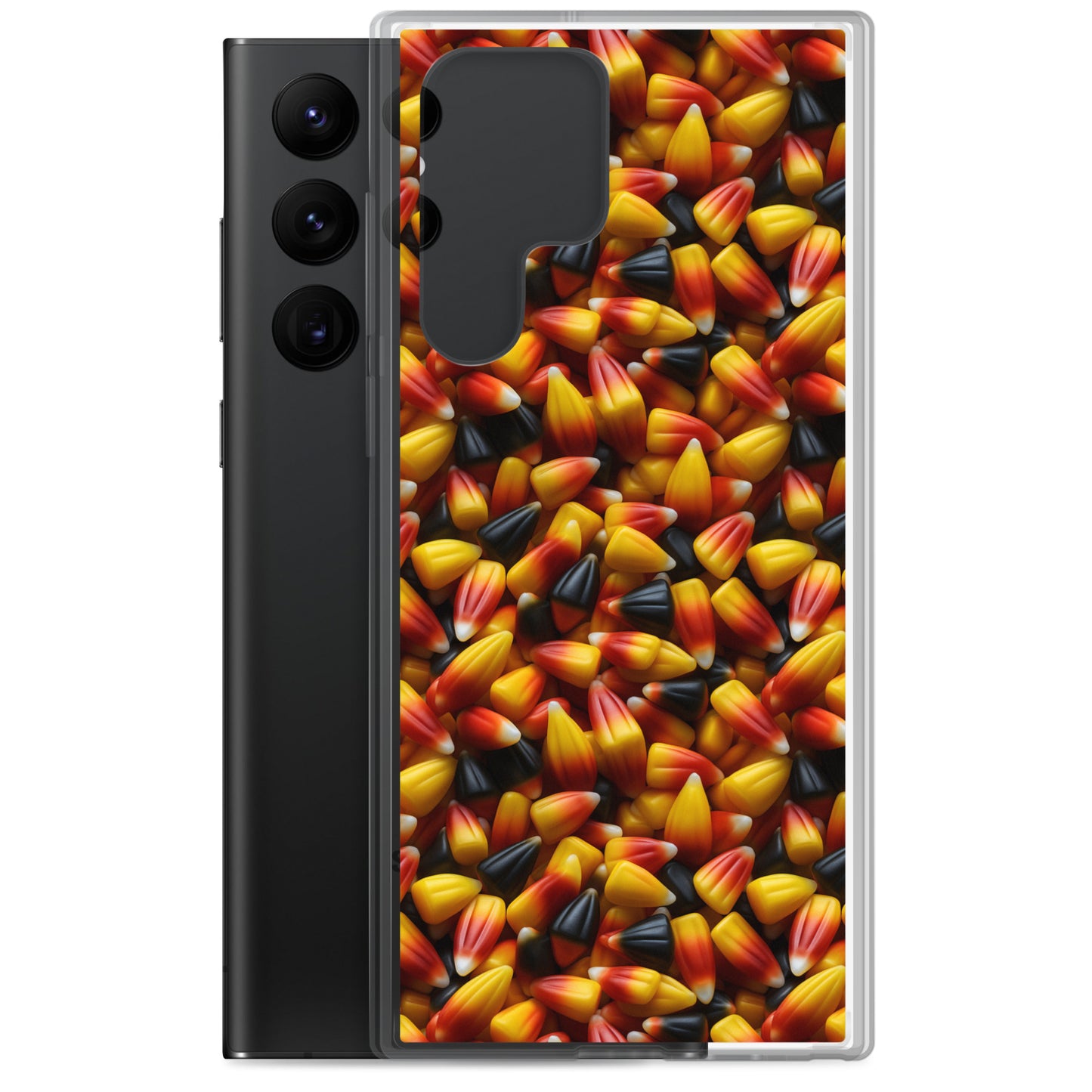 Clear Case for Samsung® Halloween Candy Corn #3