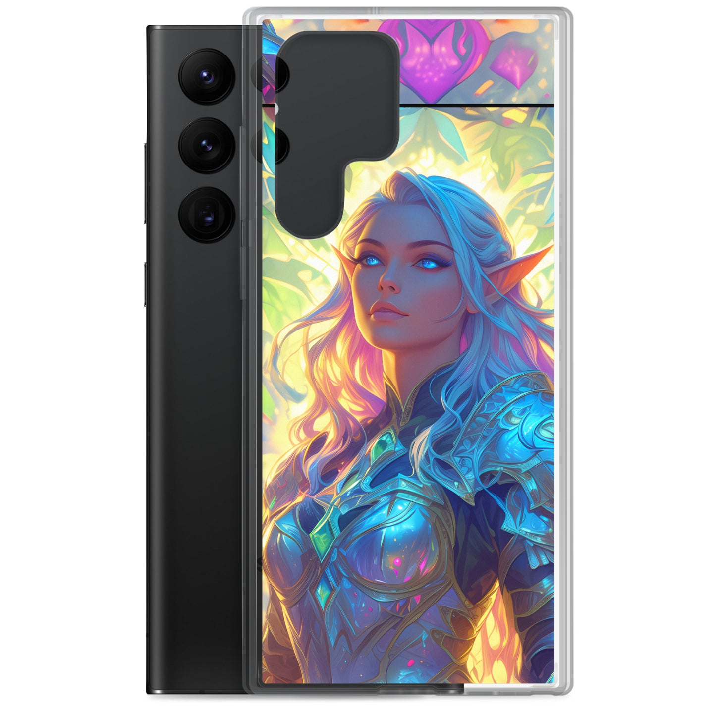 Clear Case for Samsung® Half-Elf Cleric #2