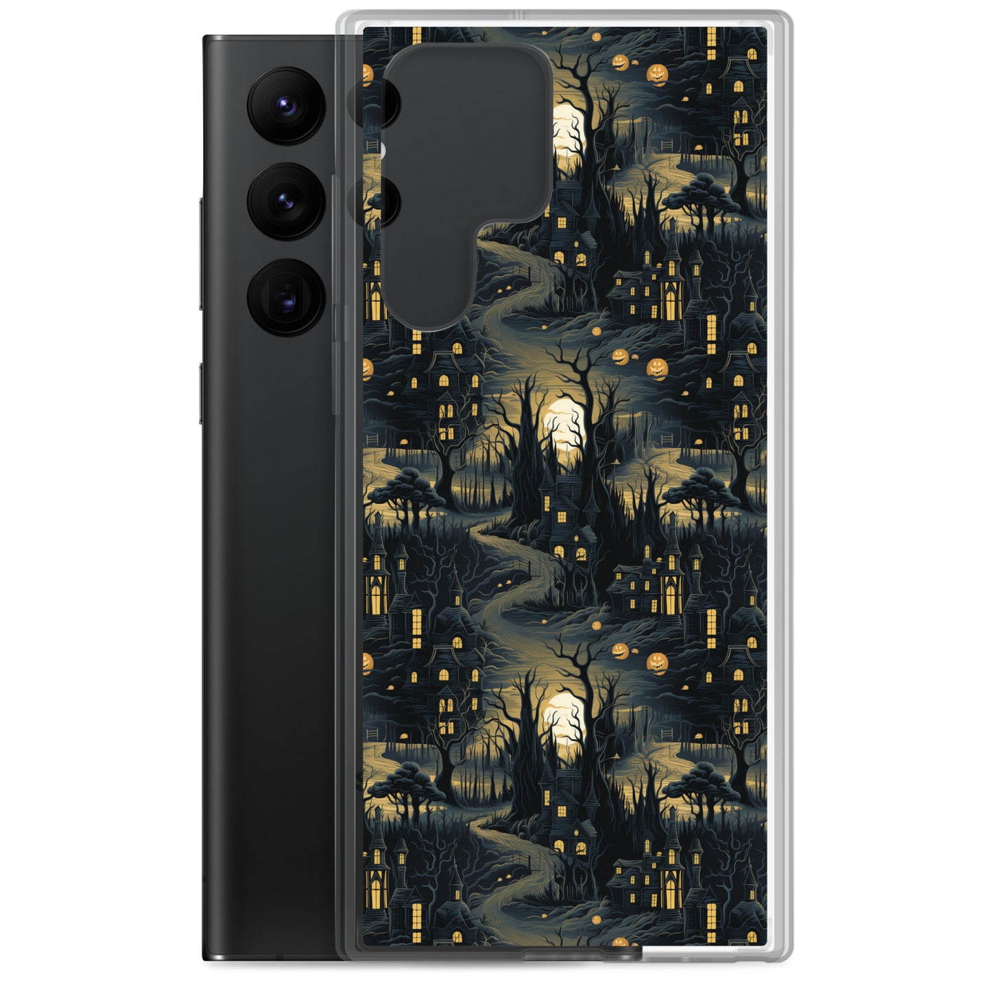 Clear Case for Samsung® Halloween Haunted House