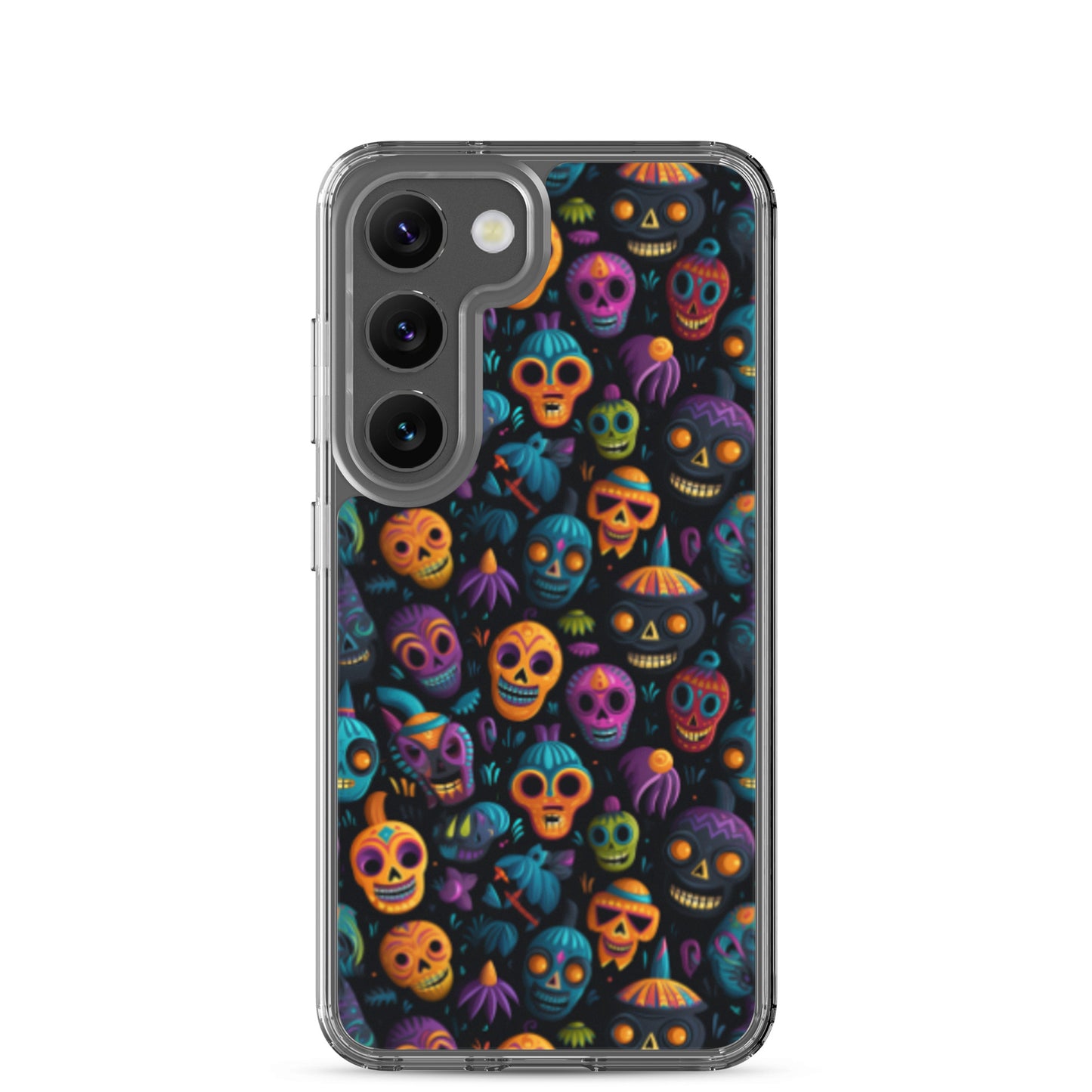 Clear Case for Samsung® Halloween Masks