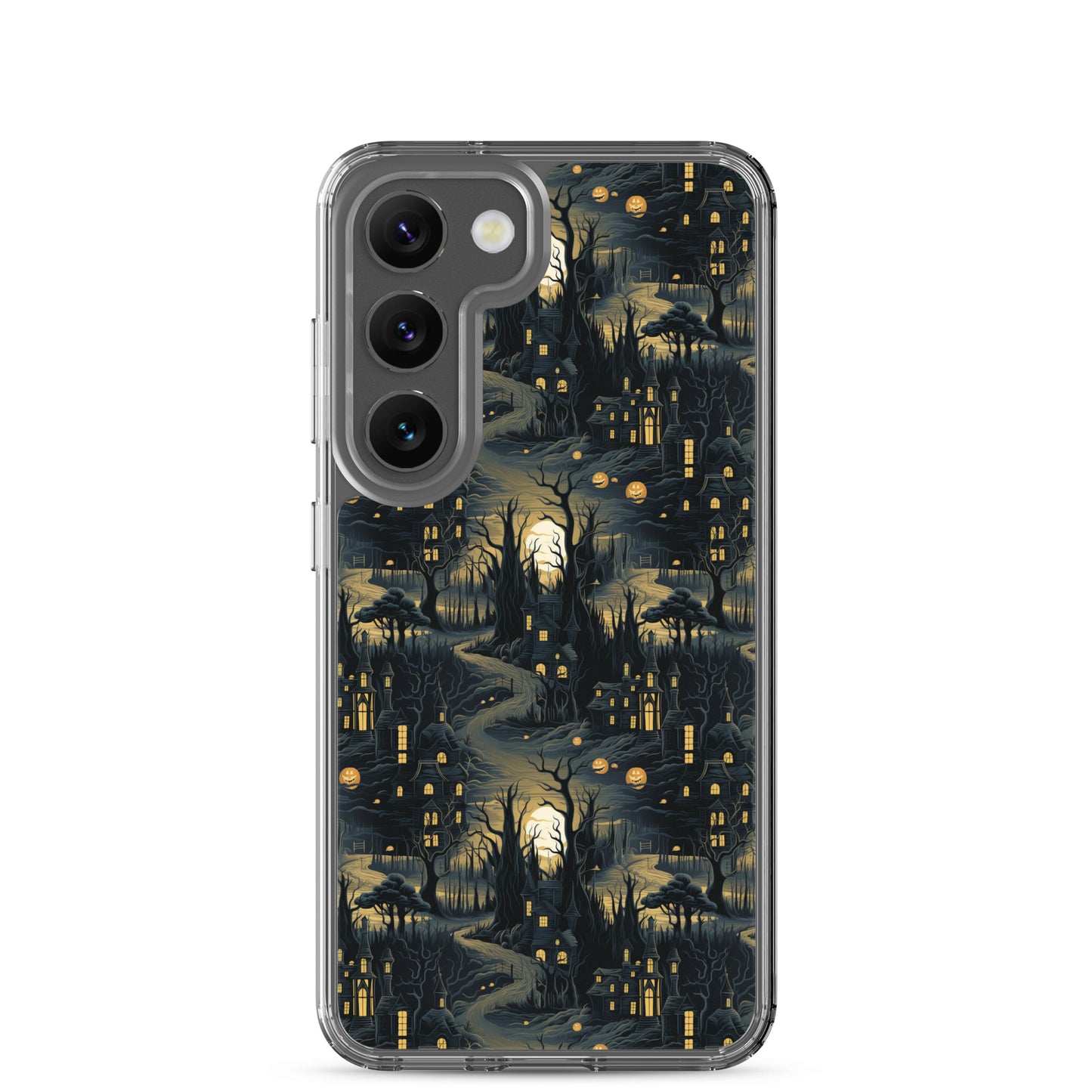 Clear Case for Samsung® Halloween Haunted House