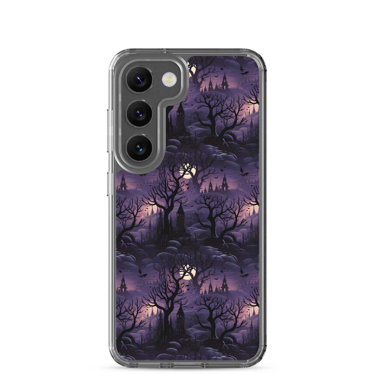Clear Case for Samsung® Halloween Spooky Forest