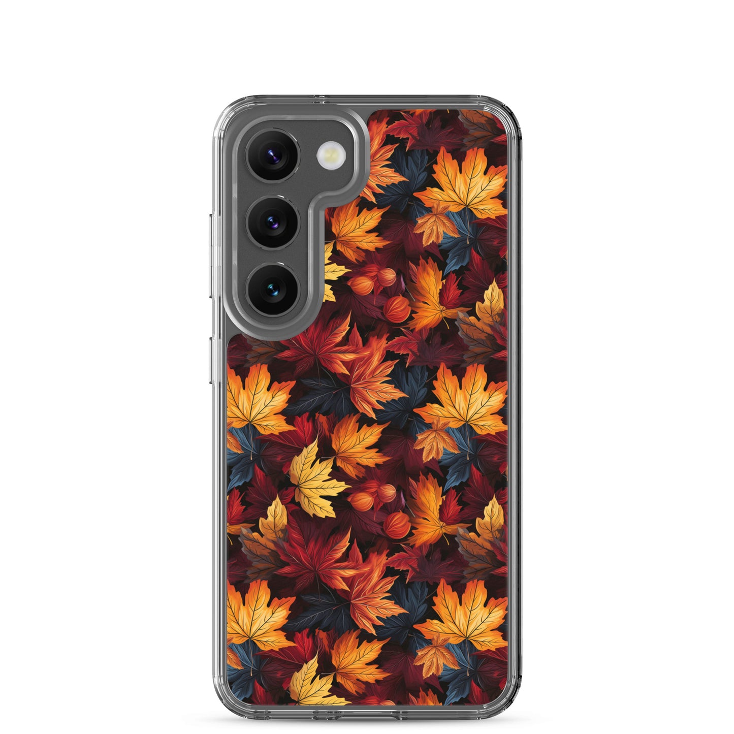 Clear Case for Samsung® Autumn Leaves Scatter