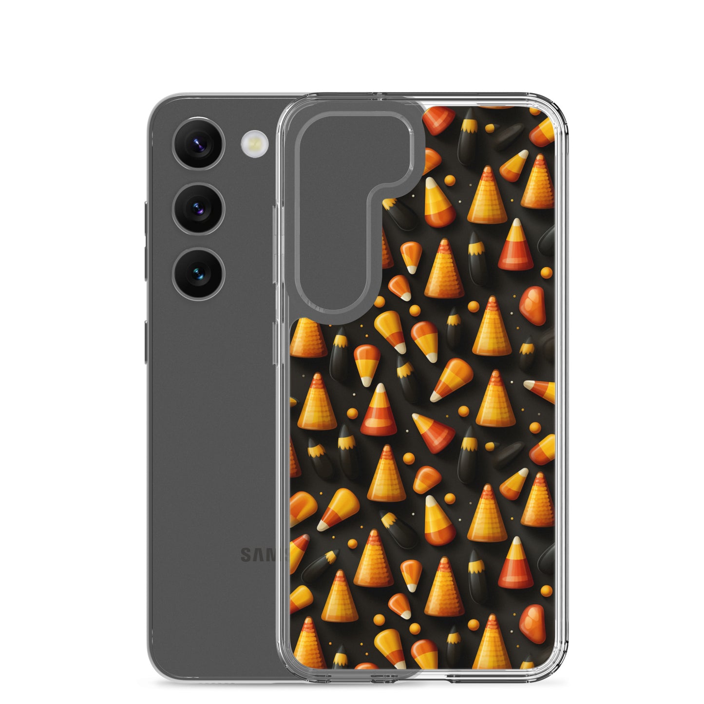 Clear Case for Samsung® Halloween Candy Corn #2