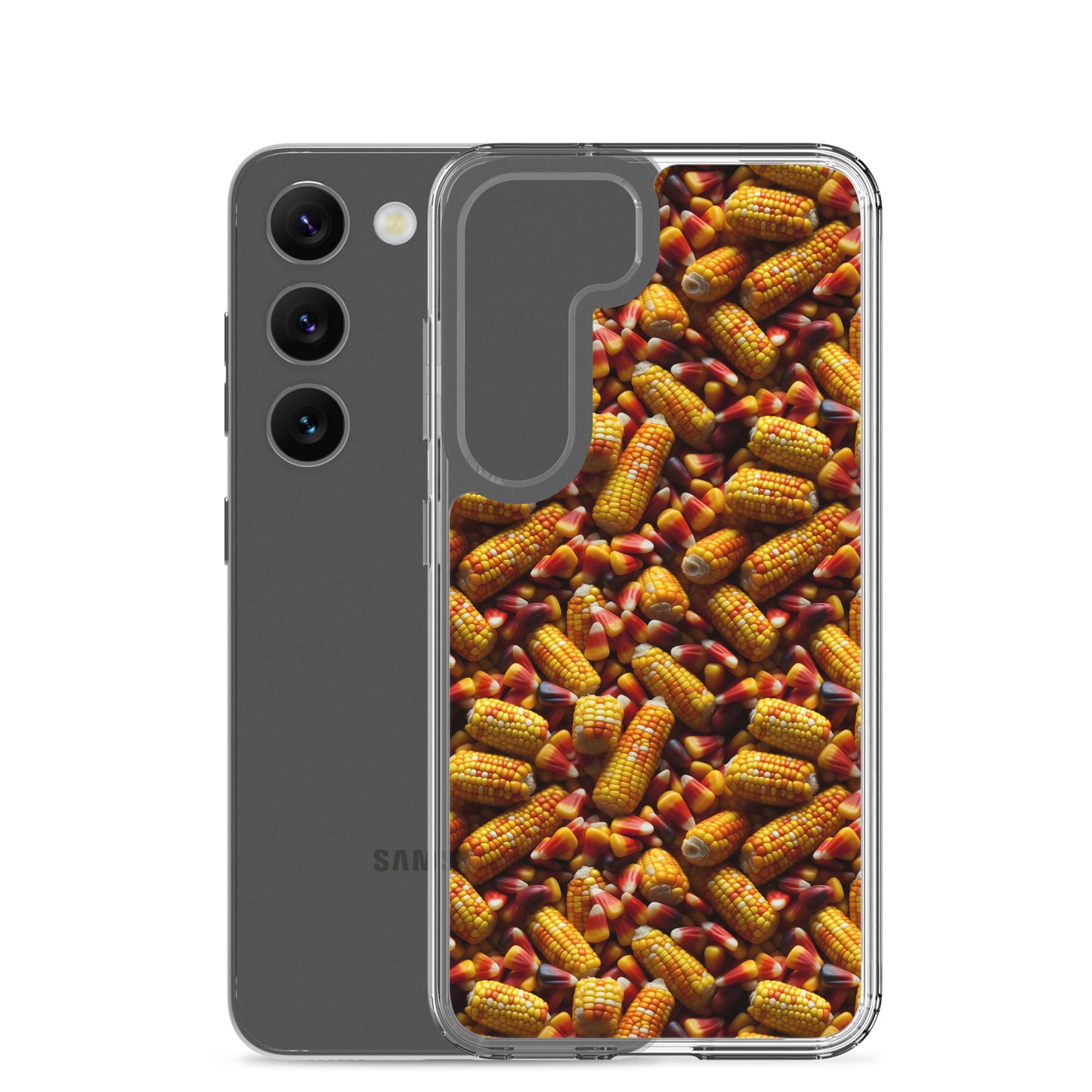 Clear Case for Samsung® Halloween Candy Corn