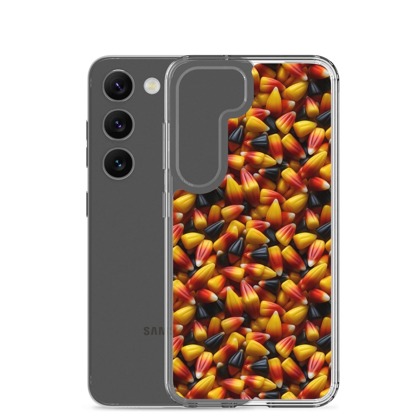 Clear Case for Samsung® Halloween Candy Corn #3