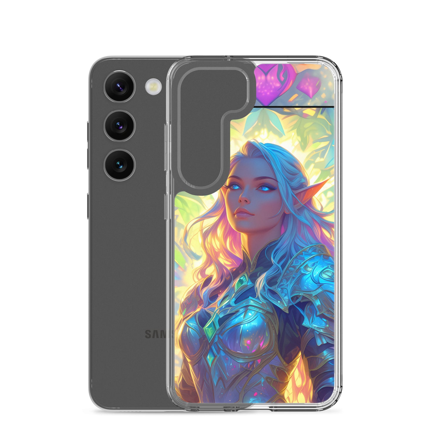 Clear Case for Samsung® Half-Elf Cleric #2