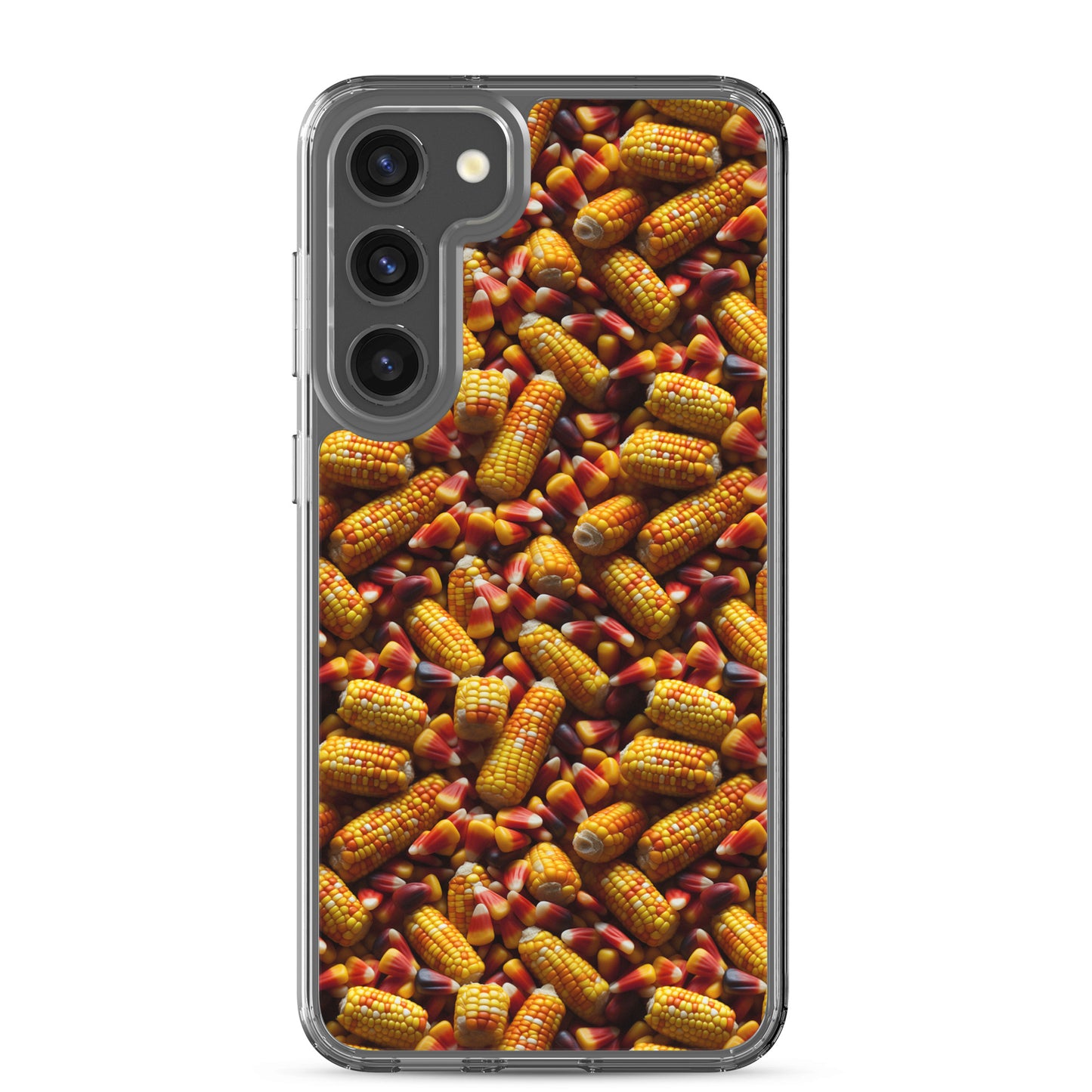 Clear Case for Samsung® Halloween Candy Corn