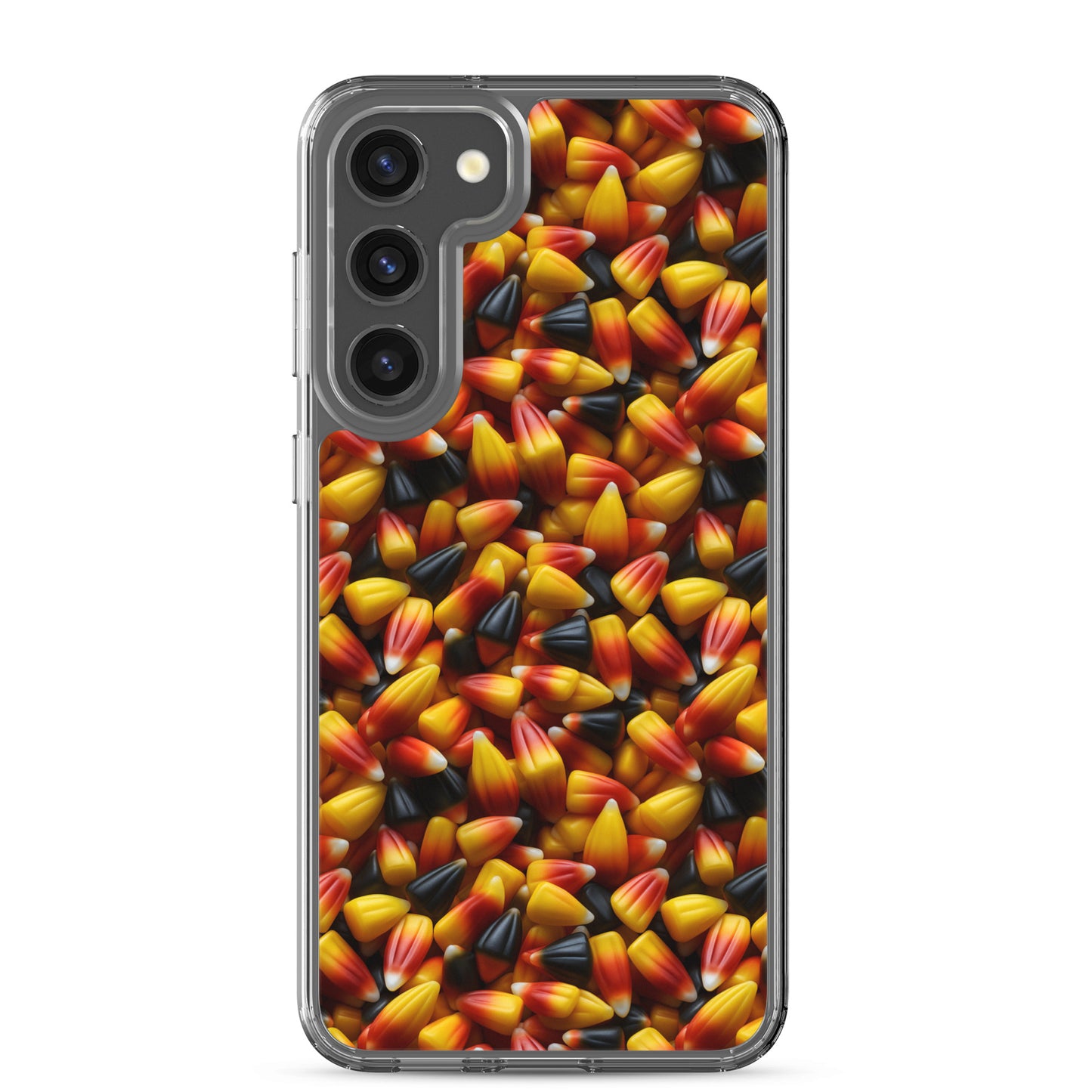 Clear Case for Samsung® Halloween Candy Corn #3