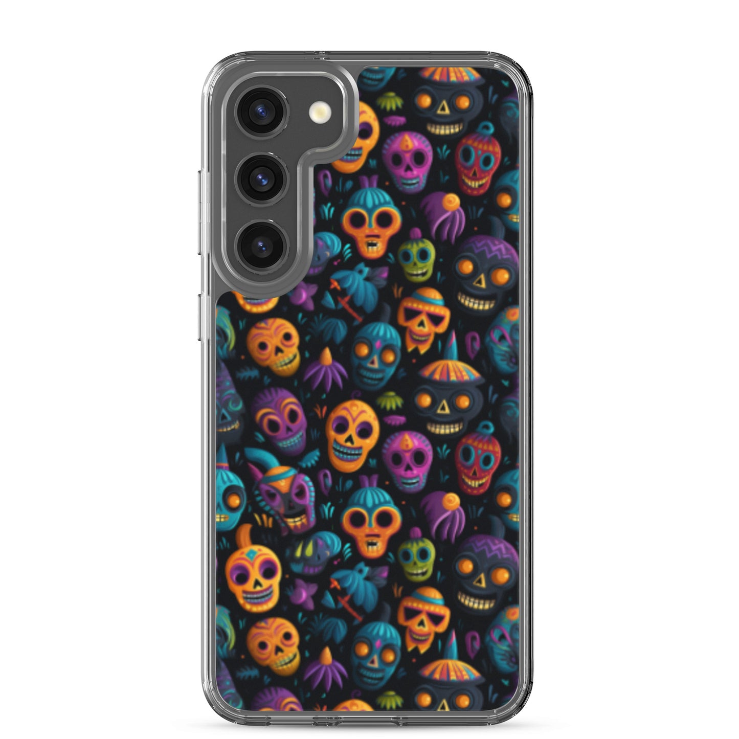 Clear Case for Samsung® Halloween Masks