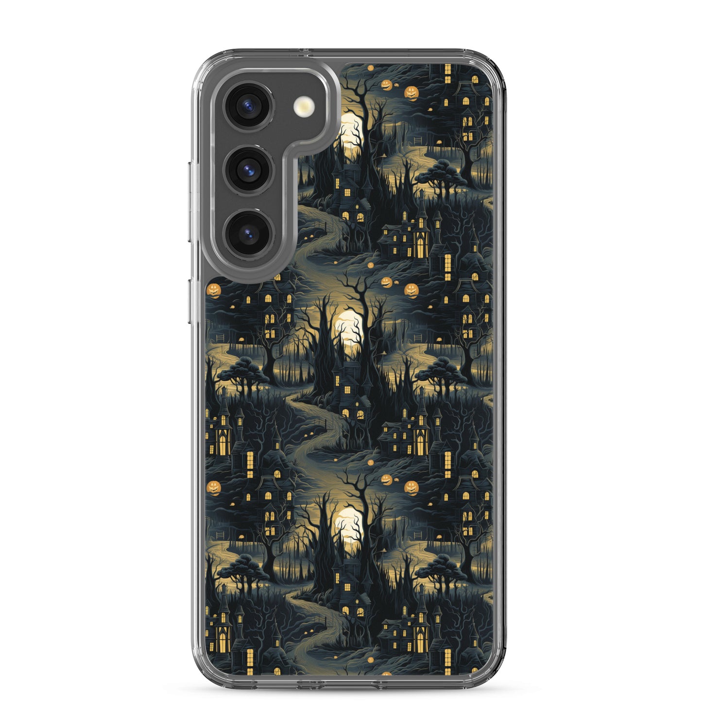 Clear Case for Samsung® Halloween Haunted House