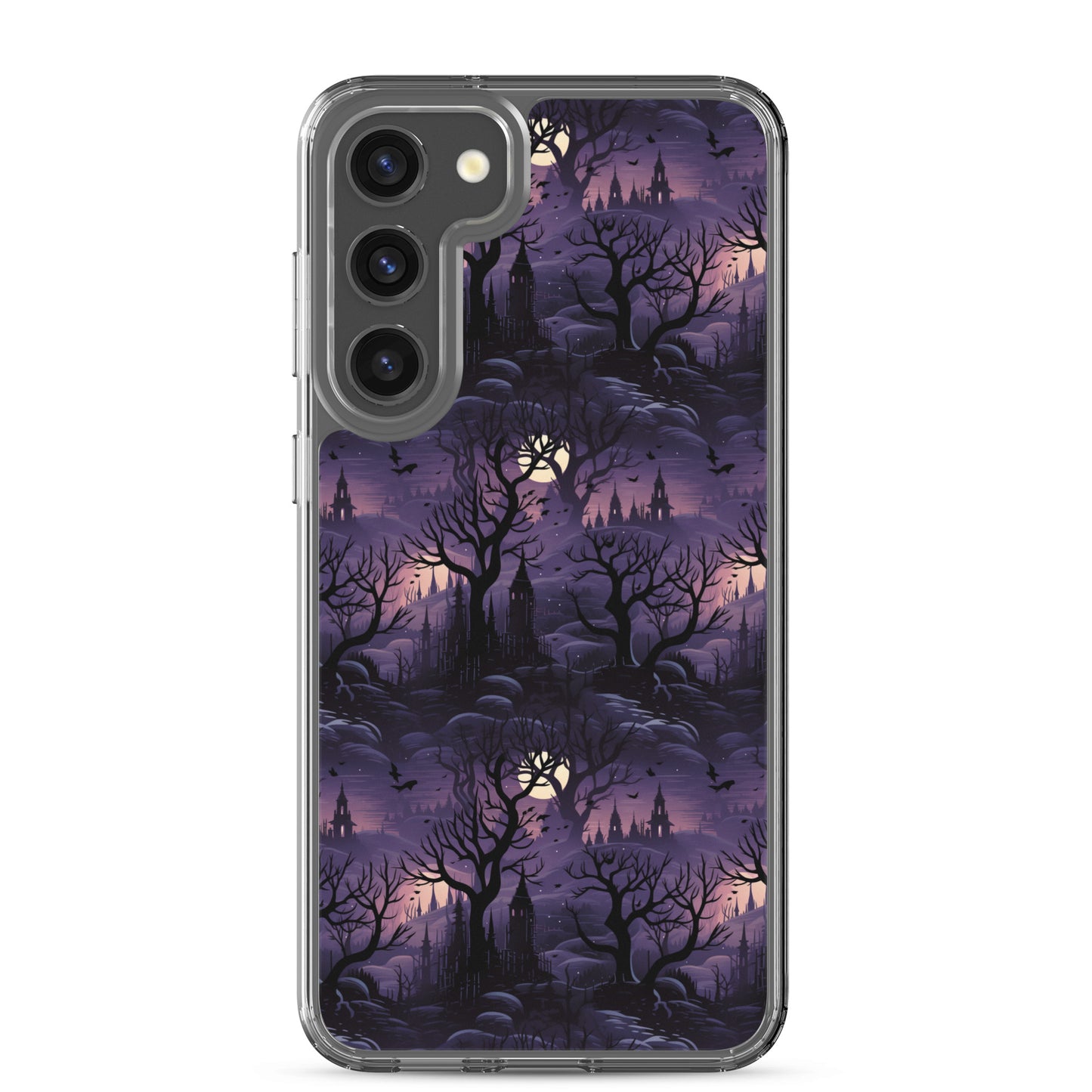 Clear Case for Samsung® Halloween Spooky Forest