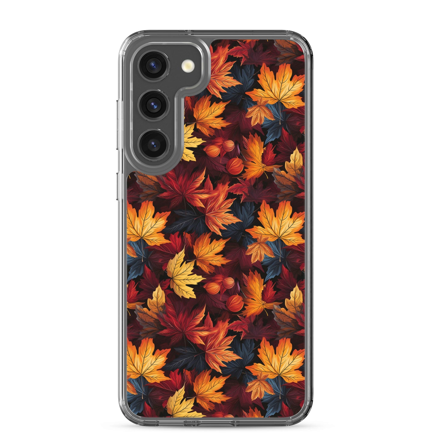 Clear Case for Samsung® Autumn Leaves Scatter