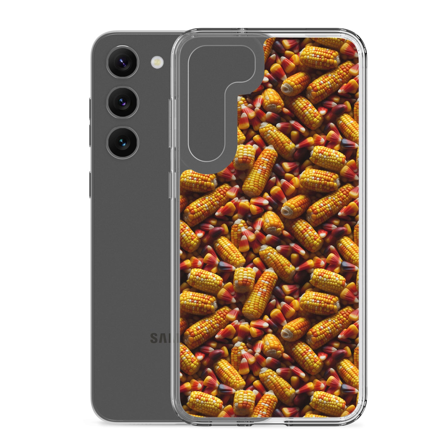 Clear Case for Samsung® Halloween Candy Corn