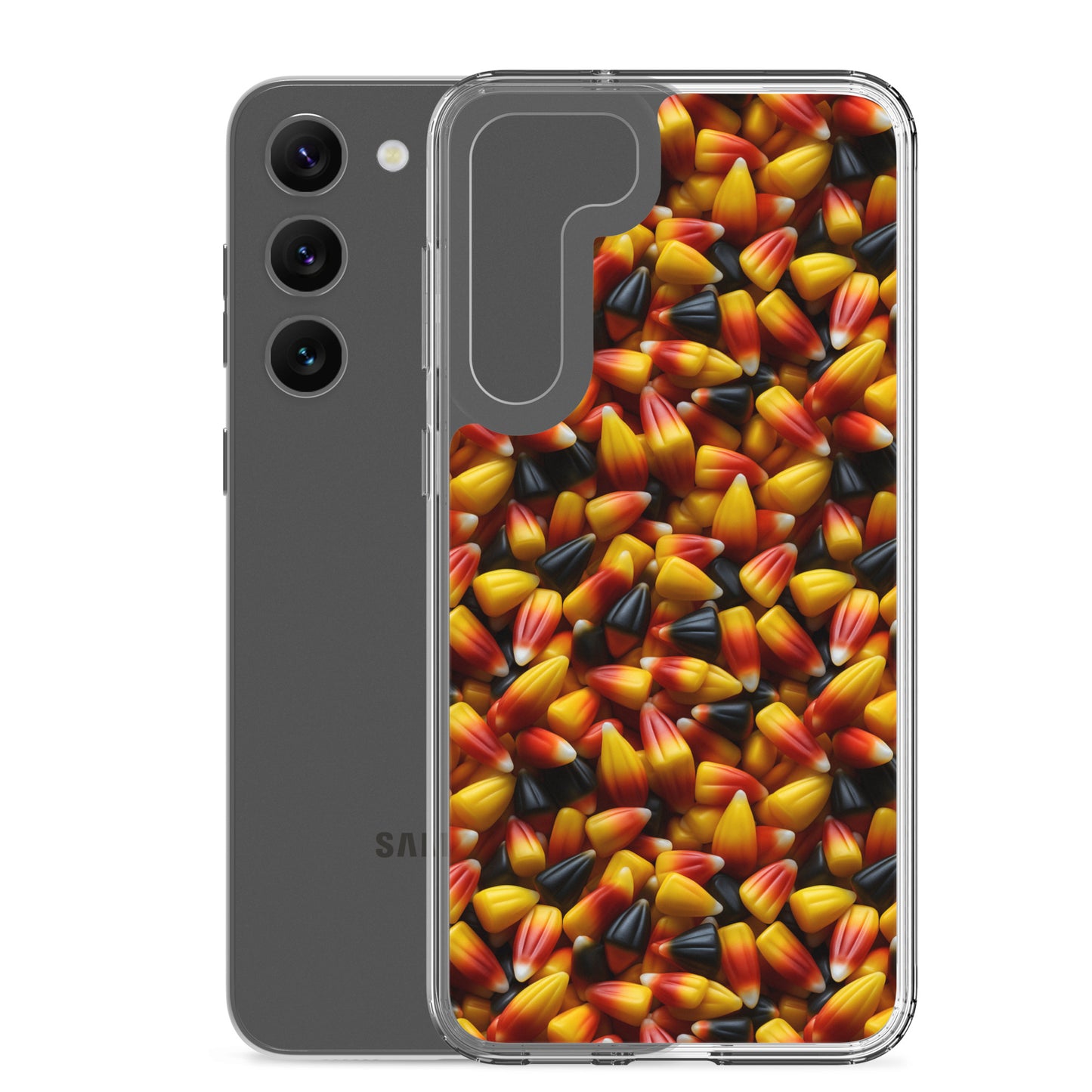 Clear Case for Samsung® Halloween Candy Corn #3