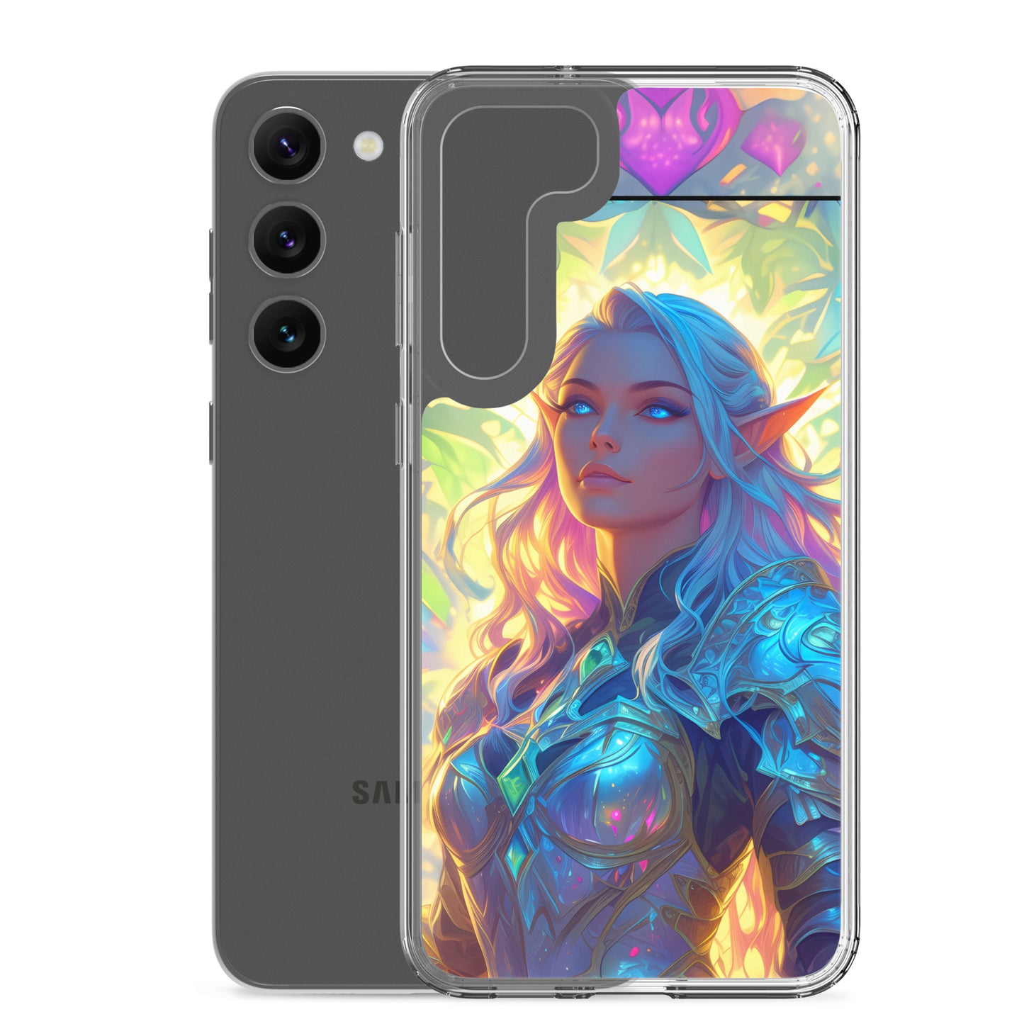 Clear Case for Samsung® Half-Elf Cleric #2