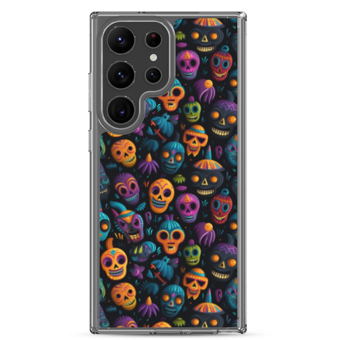 Clear Case for Samsung® Halloween Masks