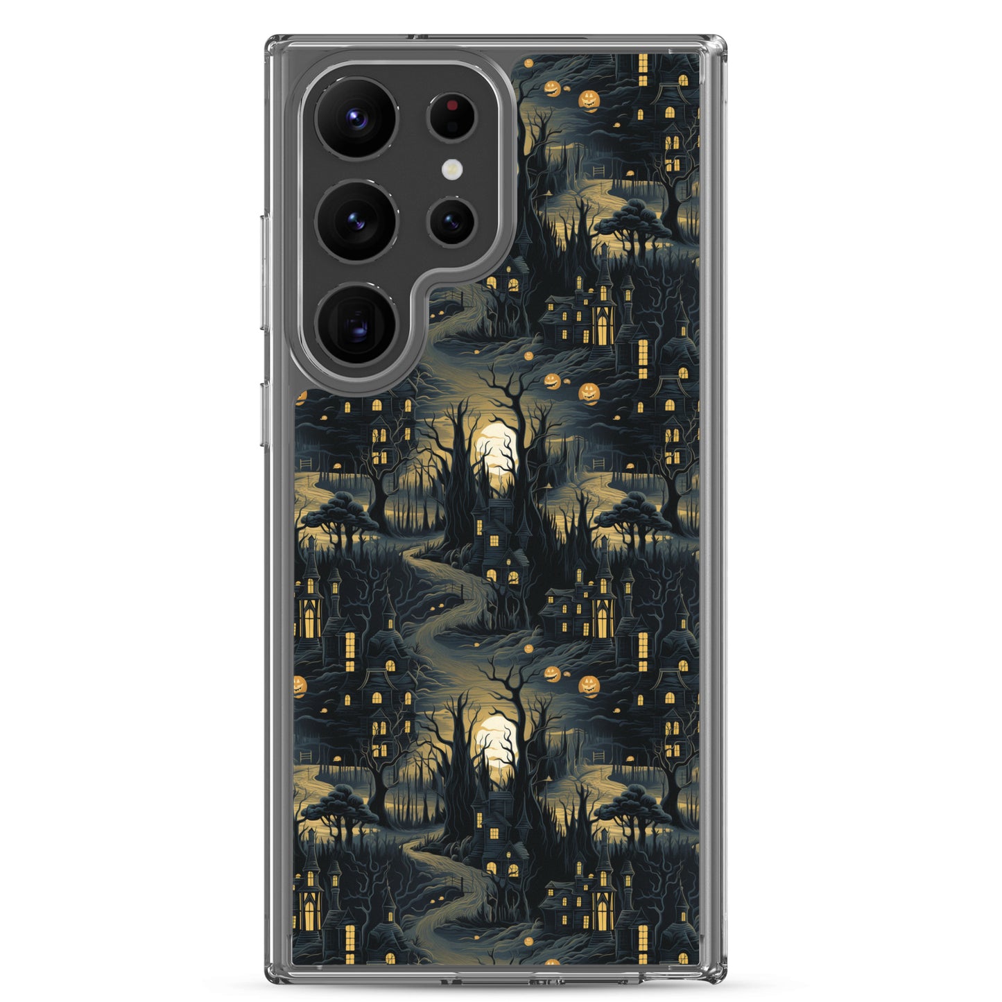 Clear Case for Samsung® Halloween Haunted House