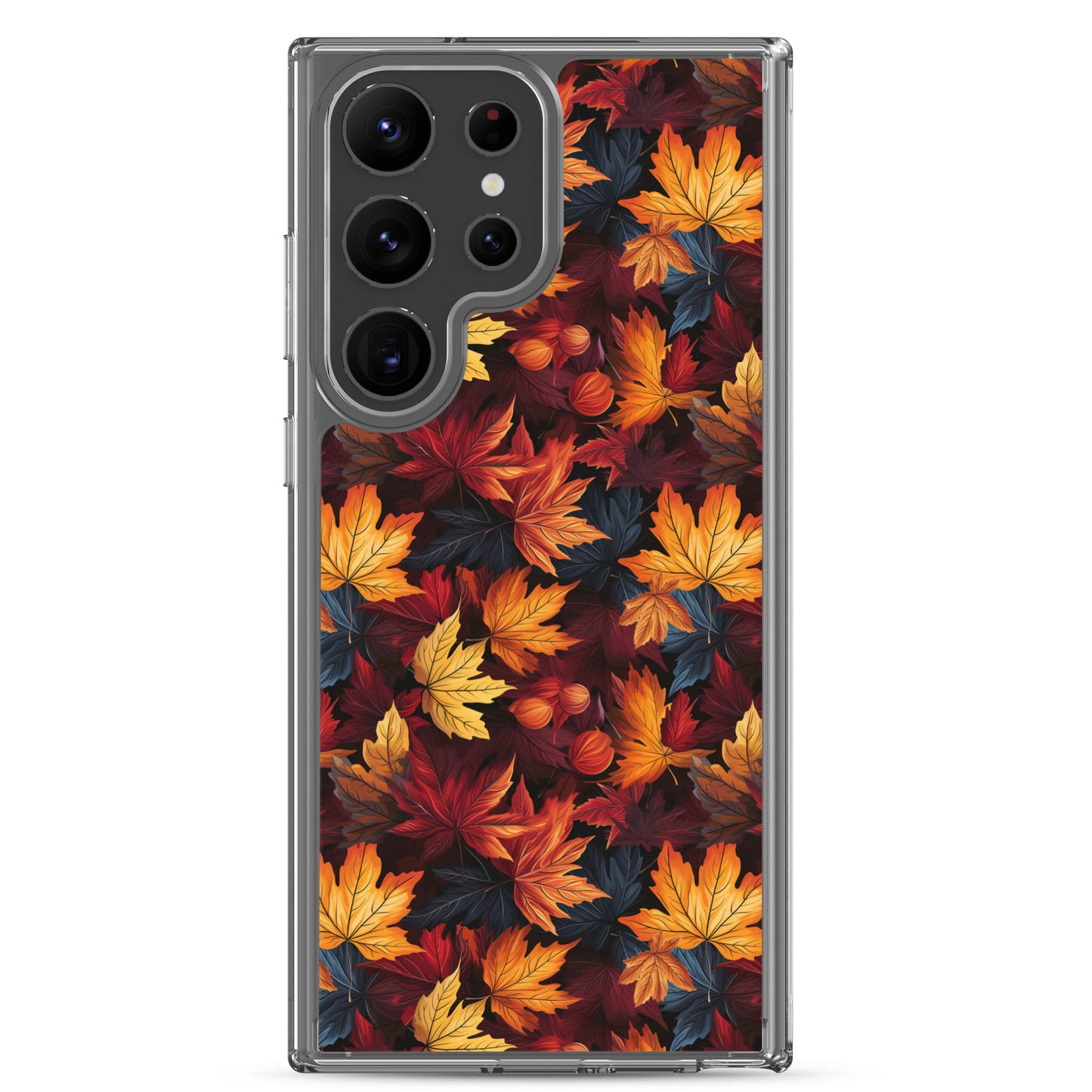 Clear Case for Samsung® Autumn Leaves Scatter
