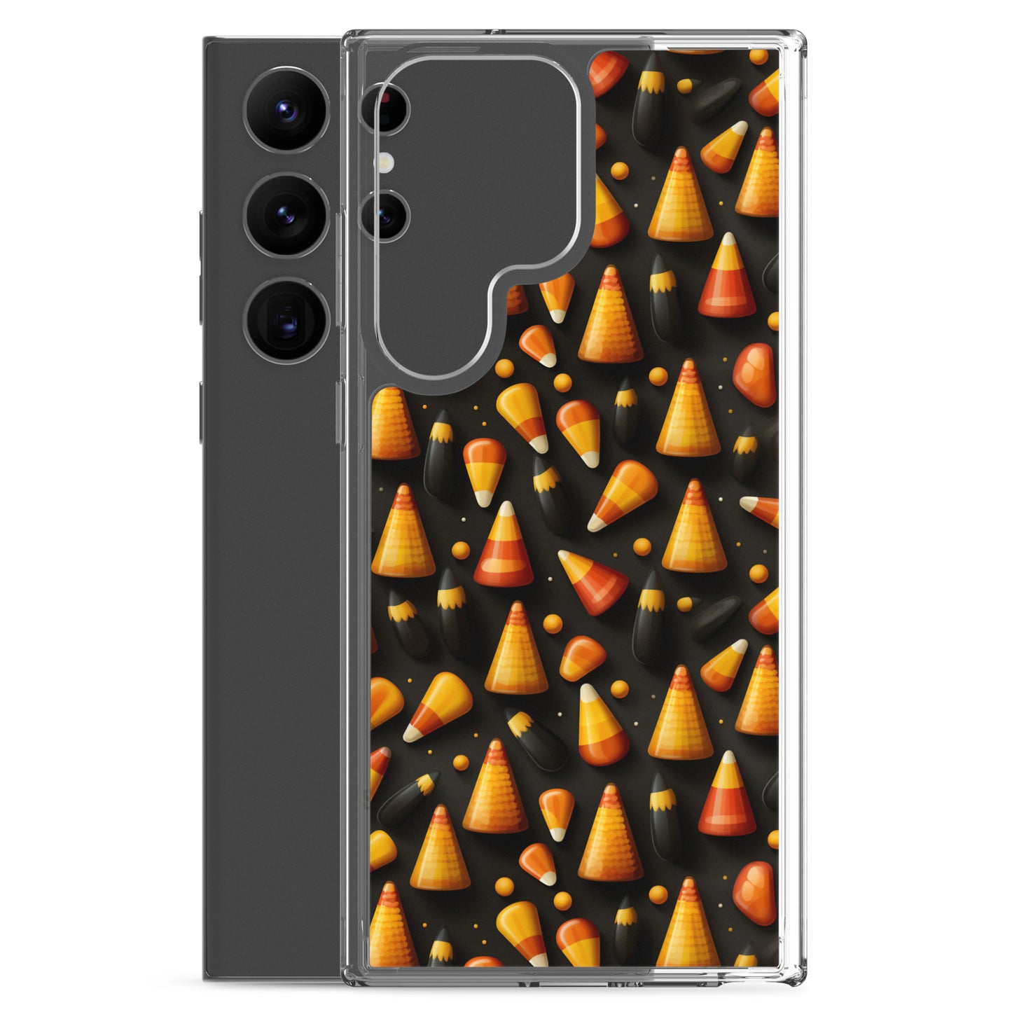 Clear Case for Samsung® Halloween Candy Corn #2