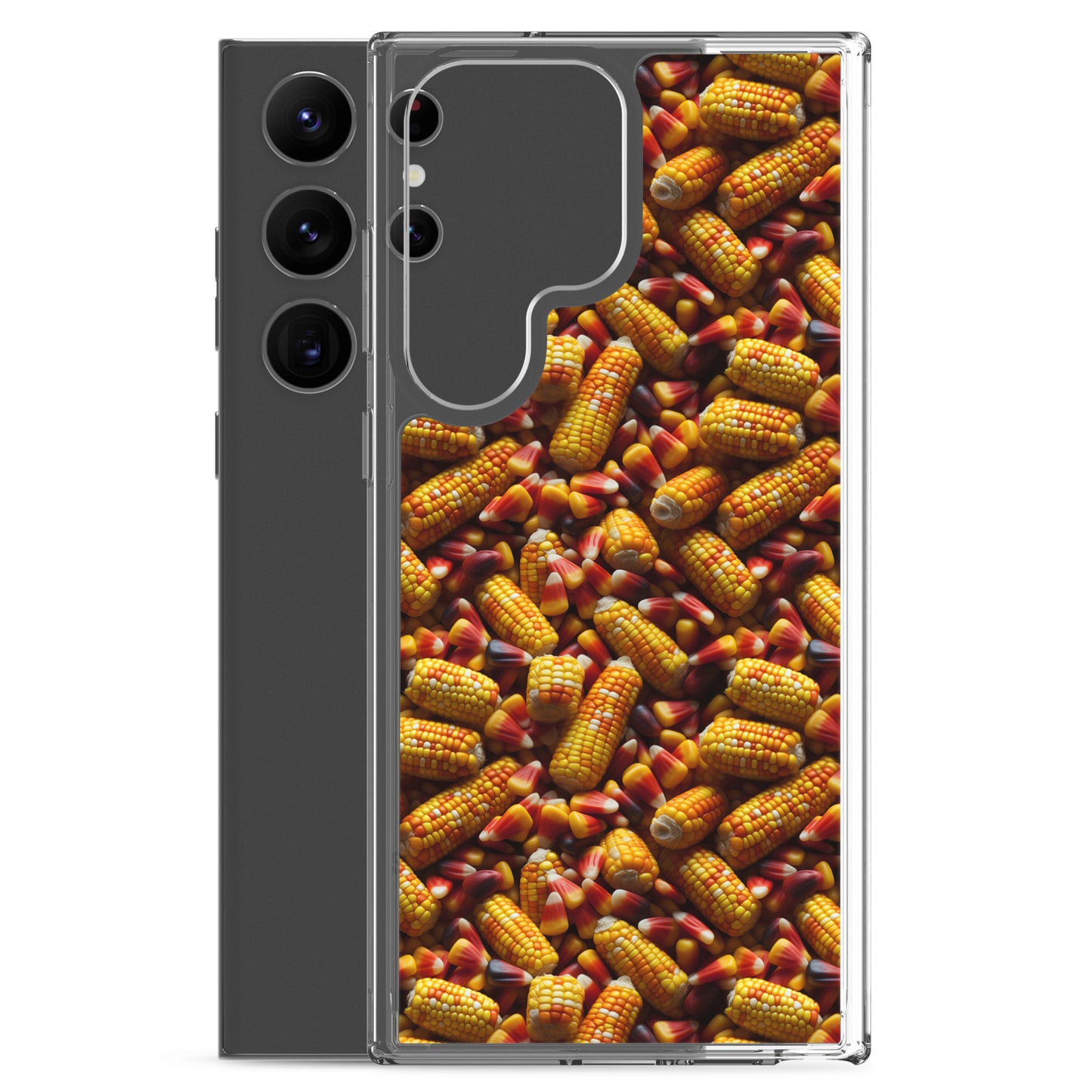 Clear Case for Samsung® Halloween Candy Corn