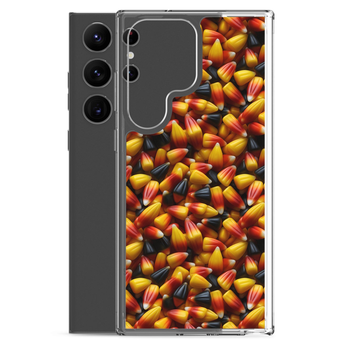 Clear Case for Samsung® Halloween Candy Corn #3