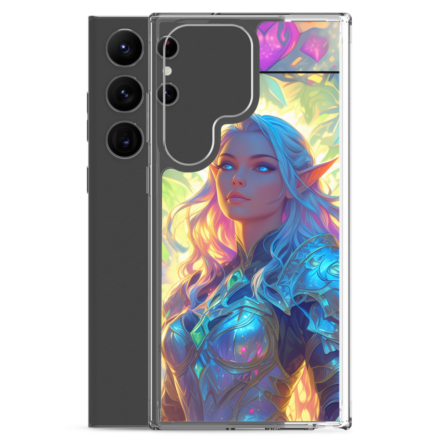 Clear Case for Samsung® Half-Elf Cleric #2