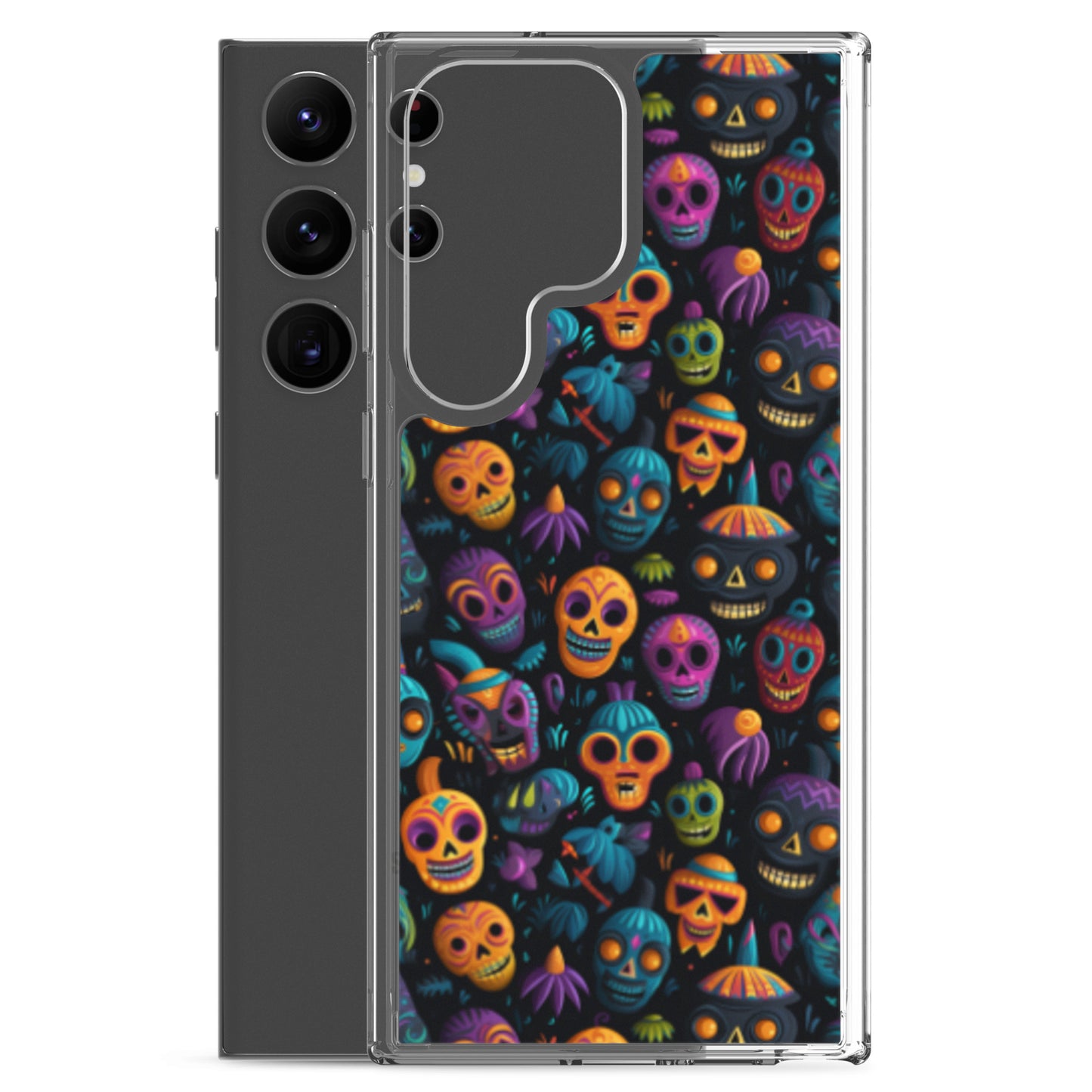 Clear Case for Samsung® Halloween Masks