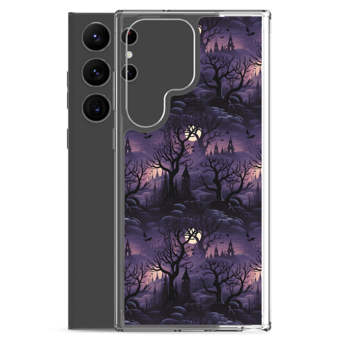 Clear Case for Samsung® Halloween Spooky Forest