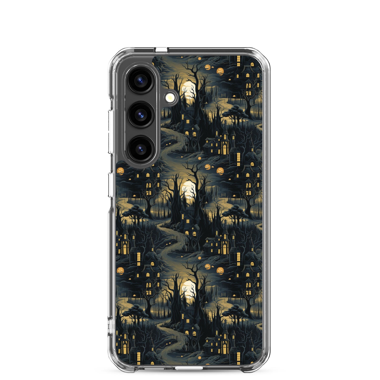 Clear Case for Samsung® Halloween Haunted House