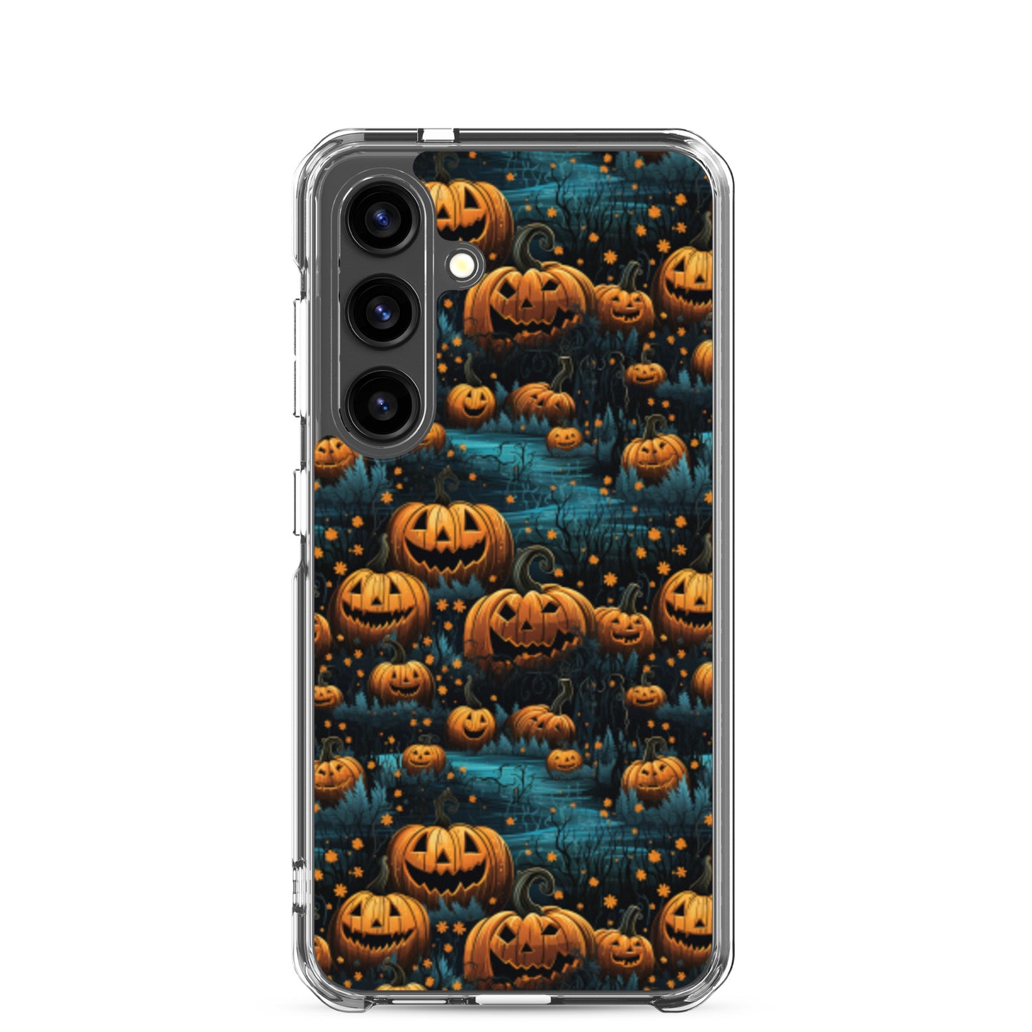 Clear Case for Samsung® Halloween Pumpkin Patch
