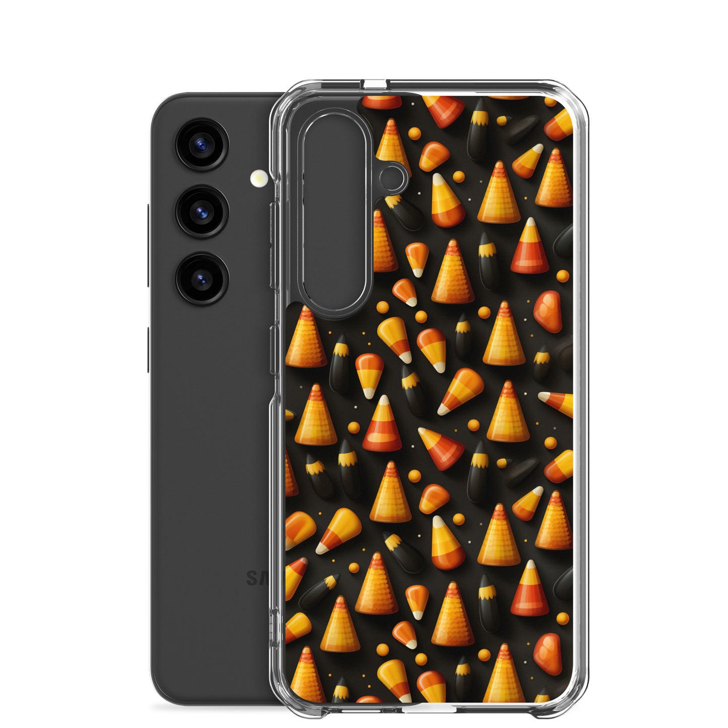 Clear Case for Samsung® Halloween Candy Corn #2