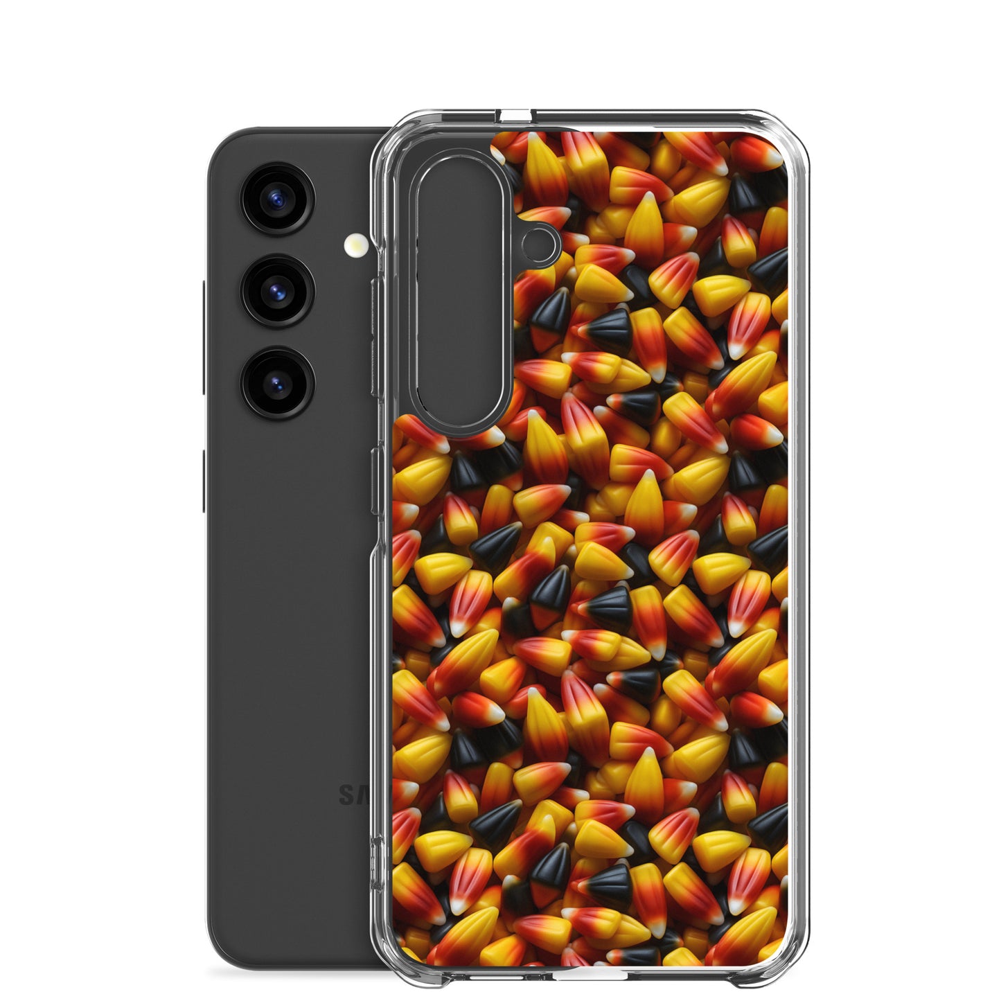 Clear Case for Samsung® Halloween Candy Corn #3